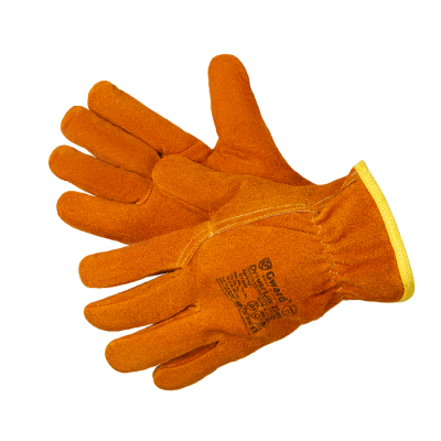Перчатки спилковые Gward DRIVER LUX ZIMA XXL (мех-мутон)