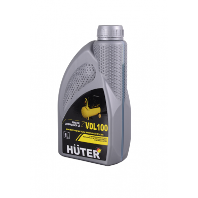 Масло компрессорное минеральное VDL-100 HUTER, 1л