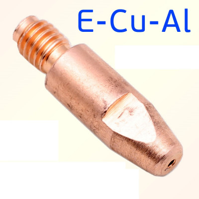 Наконечник E-Cu-Al M6x1,0x28 d=1,0mm