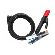Комплект кабелей для ручной дуговой сварки (кабель 3м кг1х25, вилки 35-50, ЭД+КЗ) 
