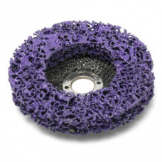 Круг коралловый полимерный абразивный №412 цвет пурпурный 125*13 мм, Профоснастка 