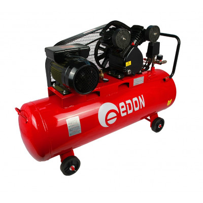 Компрессор воздушный масляный Edon ОАС 100/2400 (2400 Вт, 360 л/мин, ресивер 100 л, 8 бар)