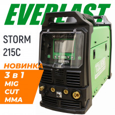 Сварочный полуавтомат Storm 215C Everlast (MIG/MMA/CUT)
