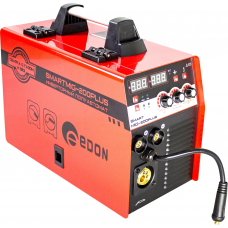Полуавтомат EDON SMART MIG 200 PLUSE (220В,d 0.6-0.8мм, 2Т/4Т, индукт., ПВ 60%) Гарантия 12 мес