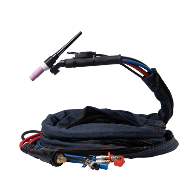 Горелка TIG START SuperFlex RF 18 EV18RF-40 (320А / 4м / 2pin / ОКС 35+Газ б/р / водяное охлаждение)